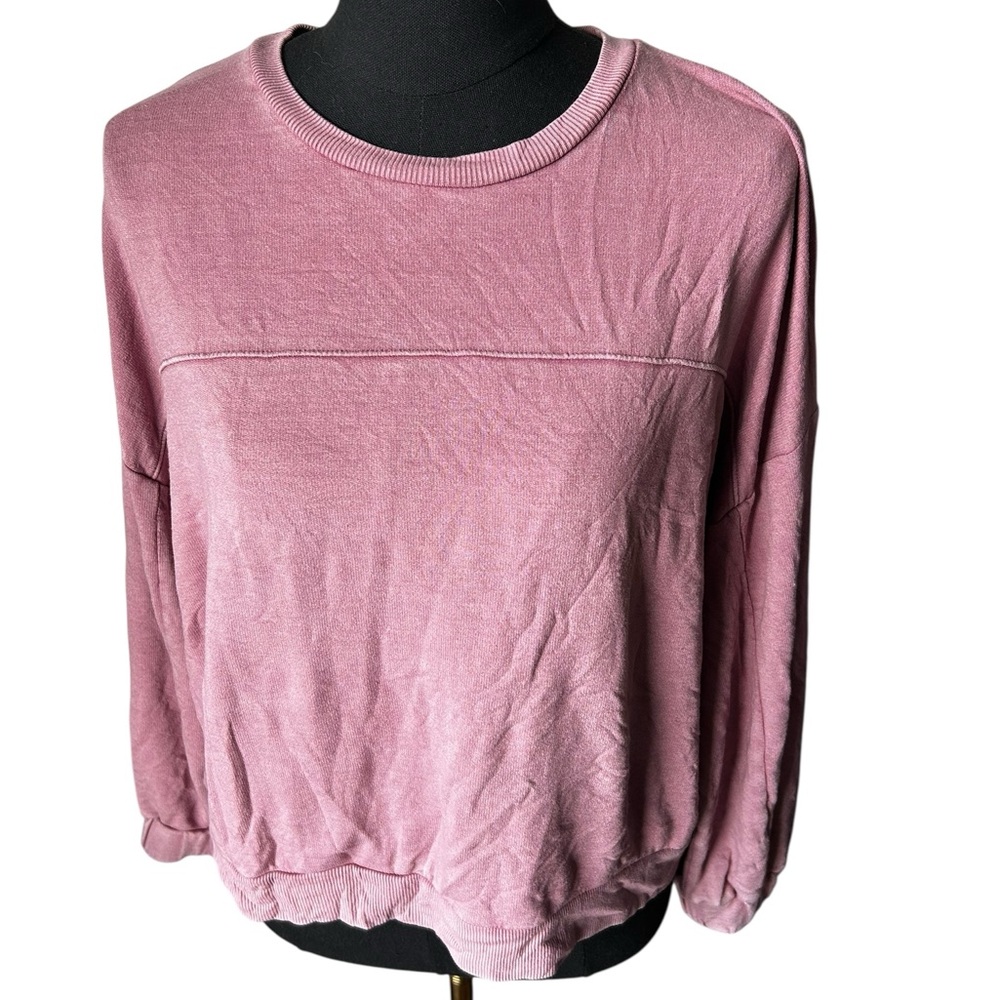 American Eagle Outfitters Mauve Cozy Oversized Sweatshirt Size Medium
